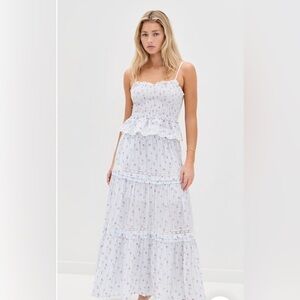 LoveShackFancy SET top and skirt
NEW WITH TAGS